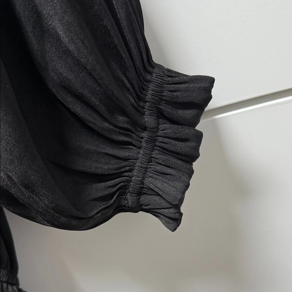 Current Air Elegant Black Mini Dress - Picture 4 of 8